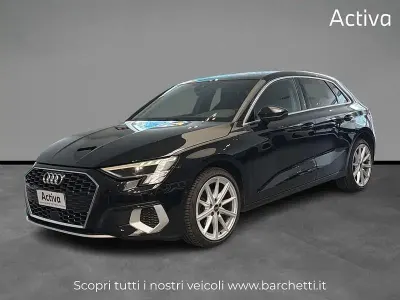 Usata Audi A3 Sportback Advanced 150 CV (110 kW) 2022 Nero Utilitaria