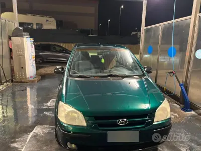 Usata Hyundai Getz 82 CV (60 kW) 2002 Verde Utilitaria