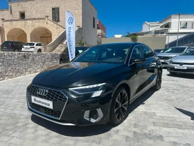 Usata Audi A3 Advanced 116 CV (85 kW) 2020 Nero Berlina