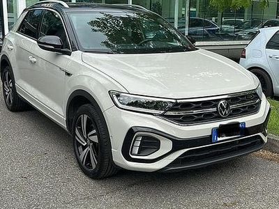 Usata VW T-Roc R-line 150 CV (110 kW) 2022 Bianco SUV