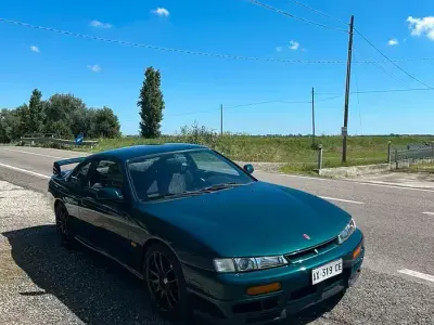 Usata Nissan 200 SX S 171 CV (125 kW) 1998 Verde Coupé