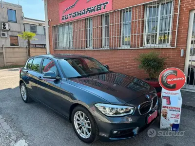 Usata BMW 116 Sport Line 116 CV (85 kW) 2016 Grigio Utilitaria