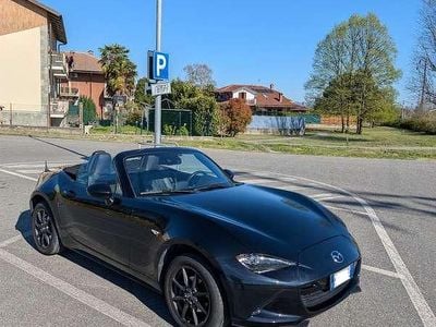Usata Mazda MX5 Exceed 131 CV (96 kW) 2018 Nero Cabrio