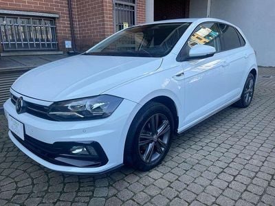 Usata VW Polo R-line 95 CV (69 kW) 2020 Bianco Utilitaria