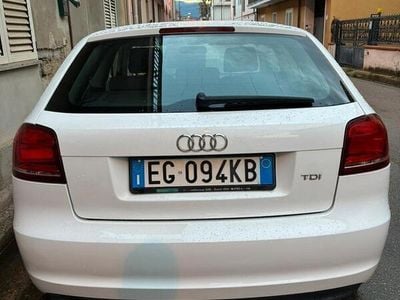 Usata Audi A3 Young 90 CV (66 kW) 2011 Bianco Berlina