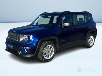 Usata Jeep Renegade Limited 150 CV (110 kW) 2021 Blu metallizzato SUV