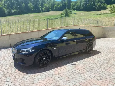 Usata BMW M550 M Performance 480 CV (353 kW) 2015 Blu/azzurro Station wagon
