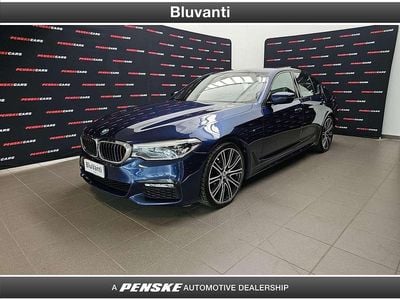 Usata BMW 520 M Sport 190 CV (139 kW) 2019 Blu/azzurro Utilitaria