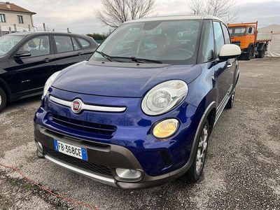 Usata Fiat 500L Trekking 95 CV (69 kW) 2015 Blu Monovolume
