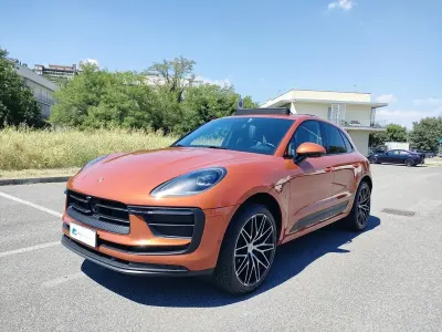 Usata Porsche Macan 265 CV (194 kW) 2021 Arancione SUV