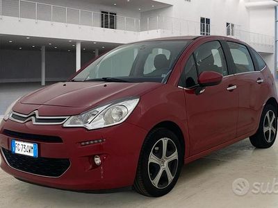 Usata Citroën C3 82 CV (60 kW) 2016 Rosso Berlina