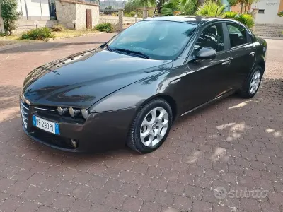 Usata Alfa Romeo 159 Progression 150 CV (110 kW) 2008 Nero Berlina