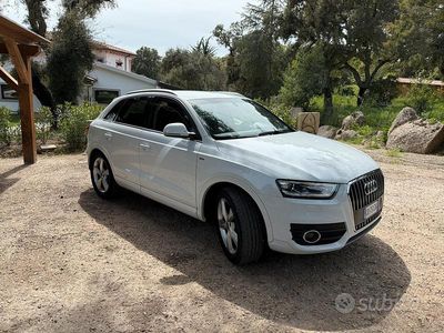 Usata Audi Q3 S-Line 140 CV (102 kW) 2013 Bianco SUV