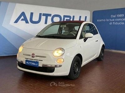Usata Fiat 500C Lounge 86 CV (63 kW) 2011 Bianco Cabrio