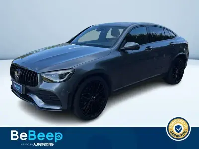 Usata Mercedes GLC43 AMG AMG 390 CV (286 kW) 2020 Grigio metallizzato Coupé