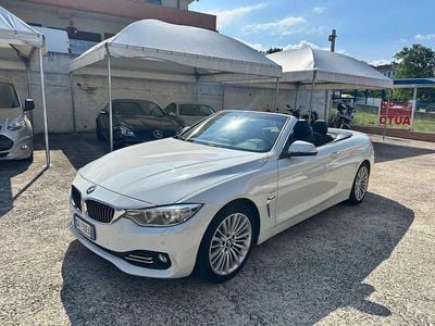 Usata BMW 420 Luxury Line 258 CV (189 kW) 2017 Bianco Cabrio