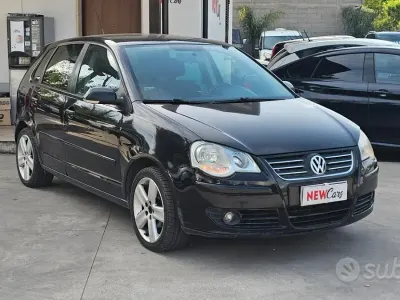 Brugt VW Polo Sportline 80 HK (58 kW) 2008 Sort Hatchback
