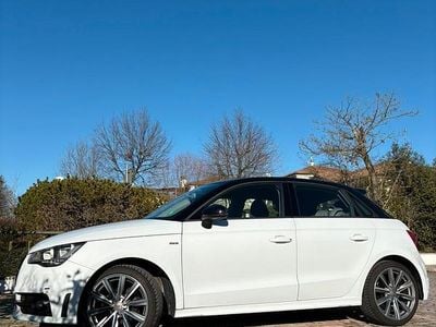 Usata Audi A1 Sportback S-Line 90 CV (66 kW) 2014 Bianco Utilitaria