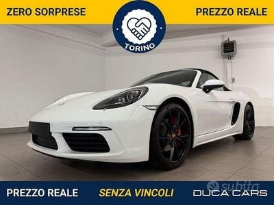 Usata Porsche 718 Boxster 349 CV (256 kW) 2017 Bianco Cabrio