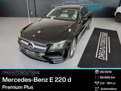 Usata Mercedes E220 Premium 194 CV (142 kW) 2019 Nero Berlina