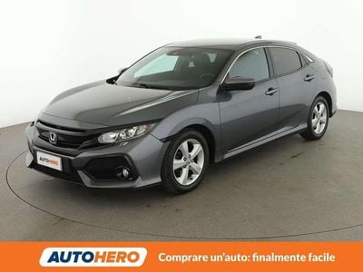 Usata Honda Civic Elegance 129 CV (94 kW) 2017 Grigio Berlina