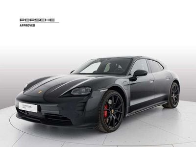Usata Porsche Taycan GTS Sport Turismo 380 kW (517 CV) 2023 Nero Berlina