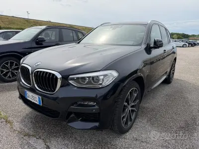 Usata BMW X3 M Sport 190 CV (139 kW) 2020 Nero SUV