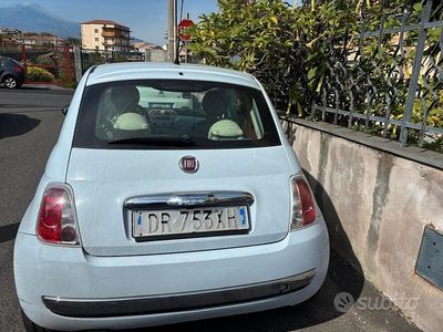 Usata Fiat 500 75 CV (55 kW) 2007 Bianco Berlina