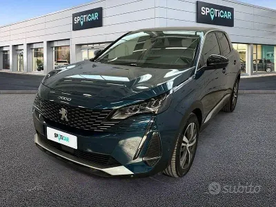 Usata Peugeot 3008 Allure 131 CV (96 kW) 2023 Blu SUV