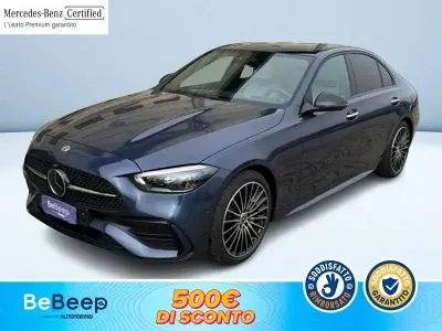 Nuova Mercedes C220 AMG Line Premium Plus 200 CV (147 kW) 2026 Blu Berlina