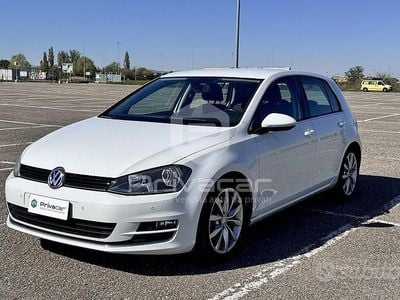 Usata VW Golf VII Highline 105 CV (77 kW) 2013 Bianco Utilitaria