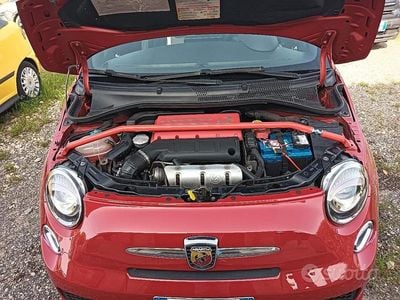 Usata Abarth 500 135 CV (99 kW) 2014 Rosso