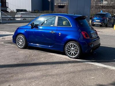 Usata Abarth 500 145 CV (106 kW) 2018 Blu Utilitaria