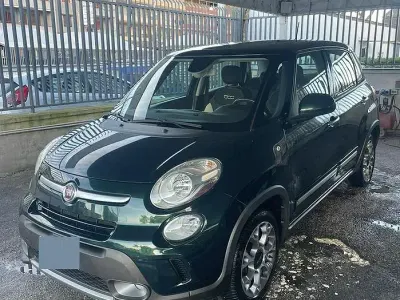 Usata Fiat 500L Trekking 95 CV (69 kW) 2017 Verde Monovolume