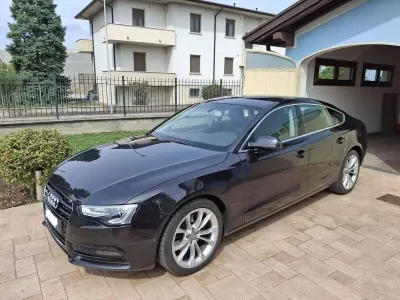Usata Audi A5 Sportback S-Line 177 CV (130 kW) 2012 Nero Utilitaria