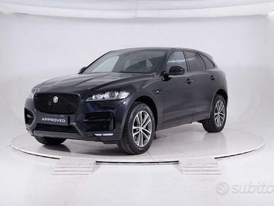 Usata Jaguar F-Pace R-Sport 250 CV (183 kW) 2020 Nero SUV