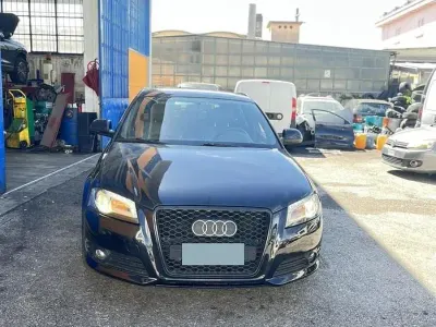 Usata Audi A3 S-Line 170 CV (125 kW) 2009 Nero Utilitaria