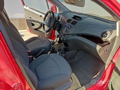 Usata Chevrolet Spark 2010 Rosso Utilitaria