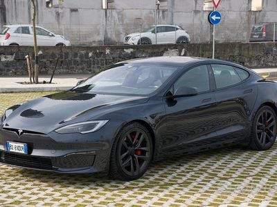 Usata Tesla Model S Plaid 759 kW (1033 CV) 2024 Grigio Utilitaria