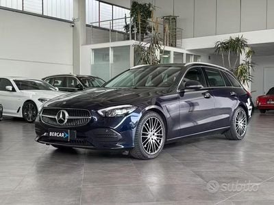 Usata Mercedes C220 Premium 220 CV (161 kW) 2021 Blu Station wagon