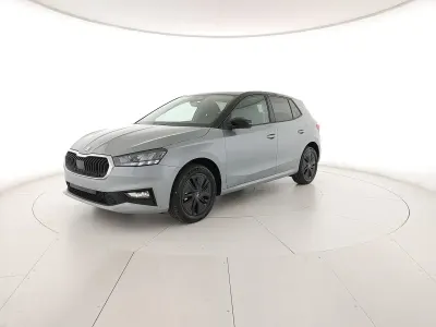 Nuova Skoda Fabia 115 CV (84 kW) 2026 Smokey diamondargento metallizzato nero Utilitaria