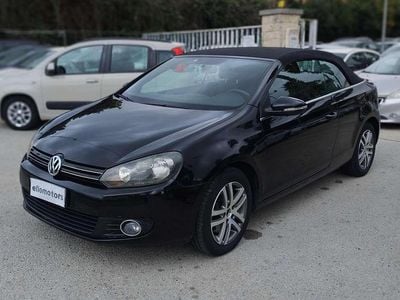 Usata VW Golf Cabriolet 140 CV (102 kW) 2014 Nero Cabrio