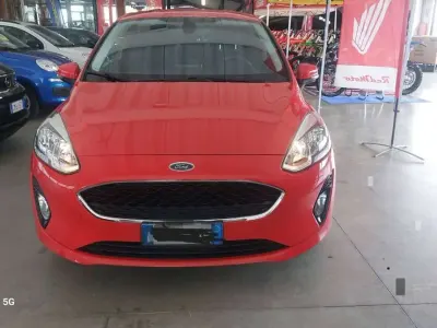 Usata Ford Fiesta Trend 86 CV (63 kW) 2020 Rosso Utilitaria