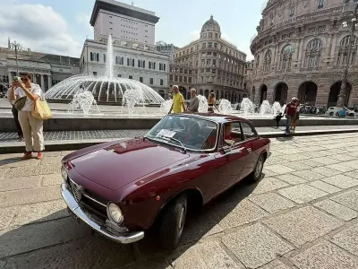 Usata Alfa Romeo GT Junior 88 CV (64 kW) 1971 Rosso Coupé