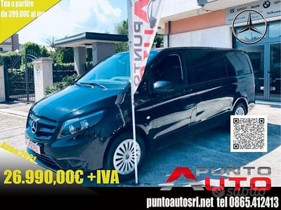 Begagnad Mercedes Vito 136 HK (100 kW) 2021 Svart Van