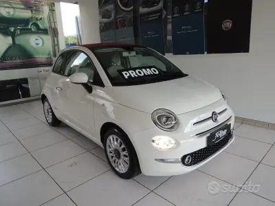 Usata Fiat 500C Dolcevita 69 CV (50 kW) 2021 Bianco Cabrio