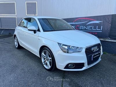 Usata Audi A1 S-Line 90 CV (66 kW) 2012 Bianco Utilitaria