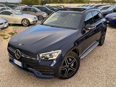 Usata Mercedes GLC300 Premium 245 CV (180 kW) 2021 Blu/azzurro SUV