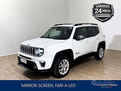 Usata Jeep Renegade Limited 140 CV (102 kW) 2019 Bianco SUV