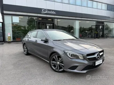 Usata Mercedes CLA200 156 CV (114 kW) 2016 Grigio Coupé